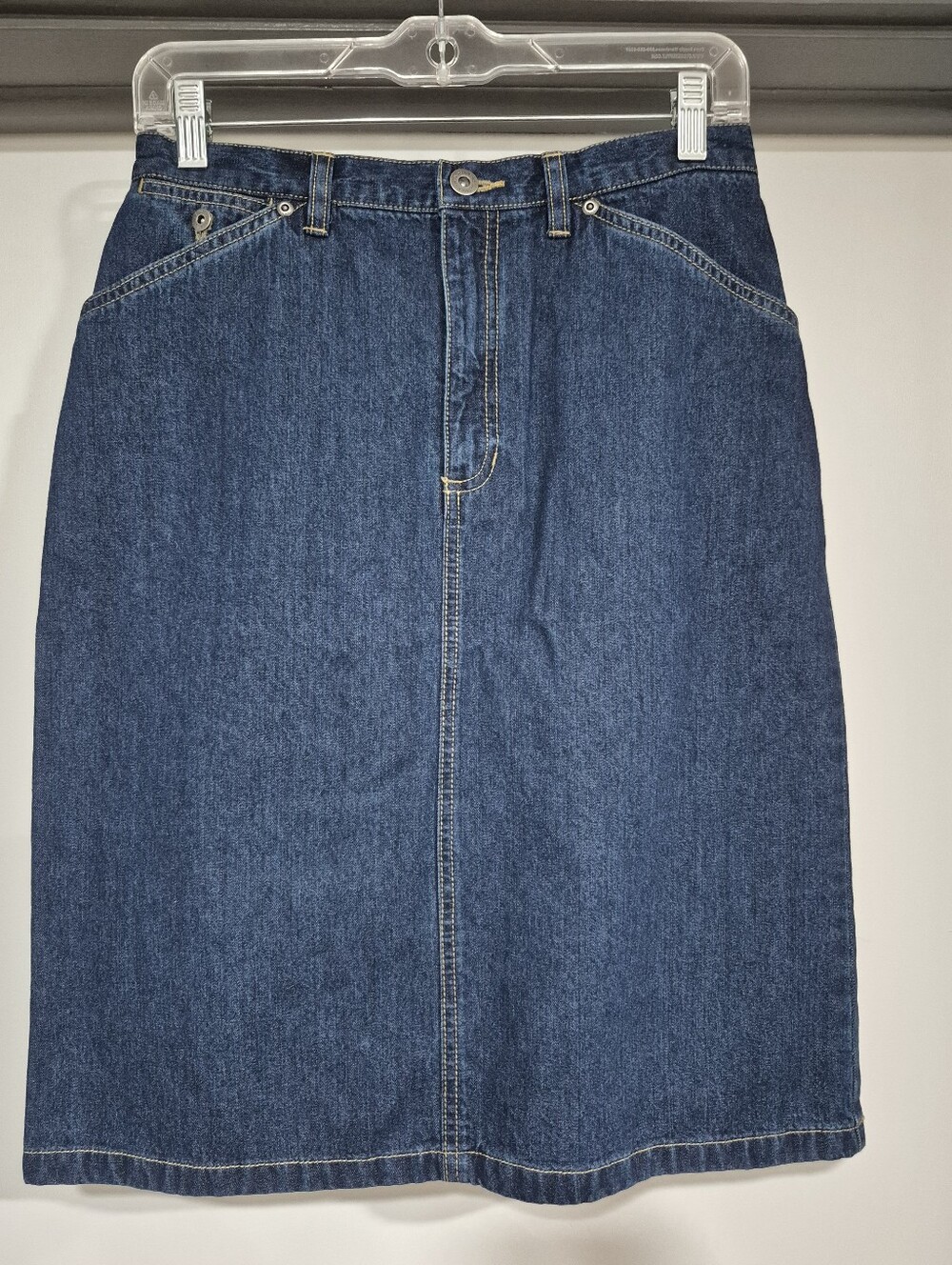 NWT Lizwear Jeans Classic Denim Skirt